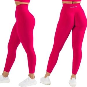*RARE* Alphalete Amplify leggings in Pink size XS